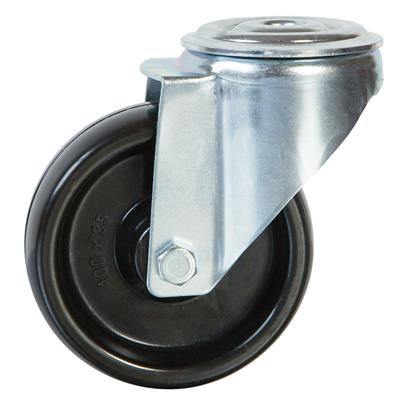 100mm Swivel Bolt Hole Castor High Temperature