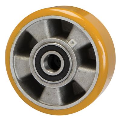 100mm Diameter Polyurethane Tyred Wheel