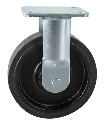 160mm Extra Heavy Duty Fixed Plate Castor