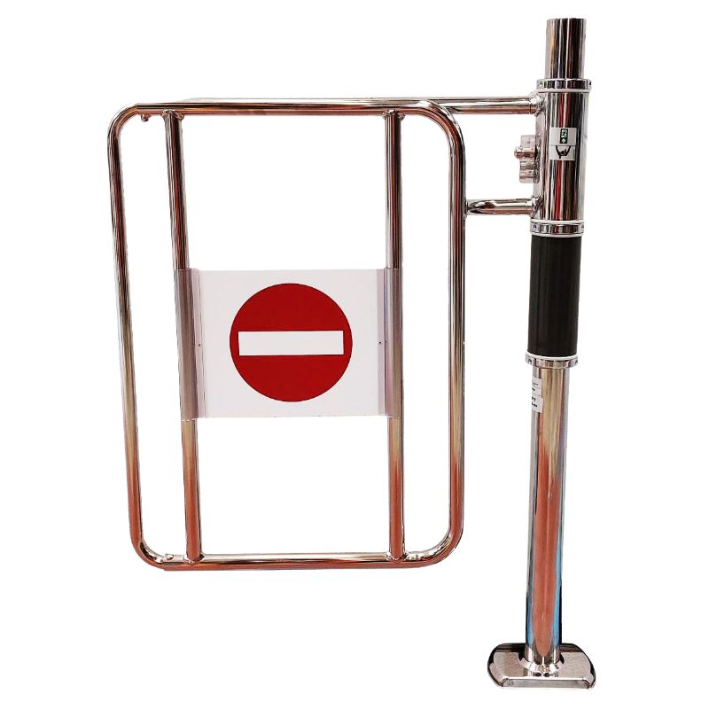 Lockable Checkout Barrier - High Model with Base
