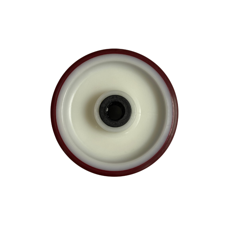 160mm Heavy Duty Polyurethane Wheel with Roller Bearing - 400kg Load Capacity