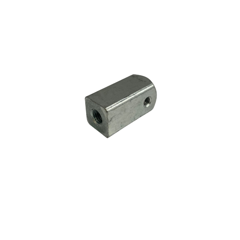 Pack of 10, M10 Square Threaded Tube Inserts - Zinc Plated