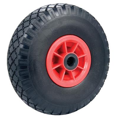 260mm Dia Puncture Proof Microcellular Wheel Black