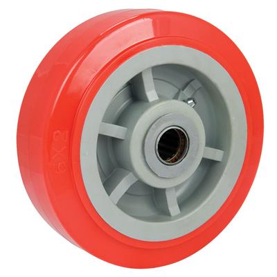 150mm Diameter Polyurethane Tyred Wheel