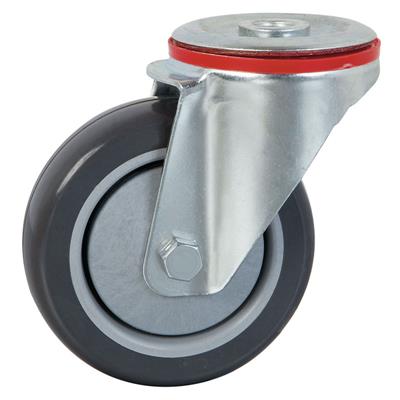 80mm Swivel Bolt Hole Castor Anti-Static