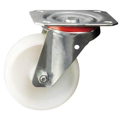 100mm Swivel Plate Castor Nylon Wheel