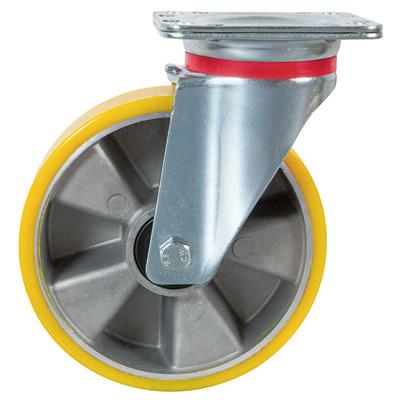 160mm Heavy Duty Swivel Plate Castor Towable