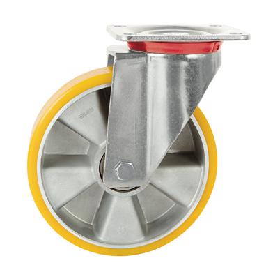 160mm Swivel Plate Castor Polyurethane