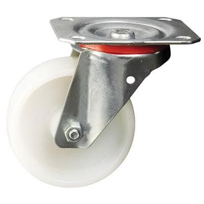200mm Swivel Plate Castor Nylon Wheel